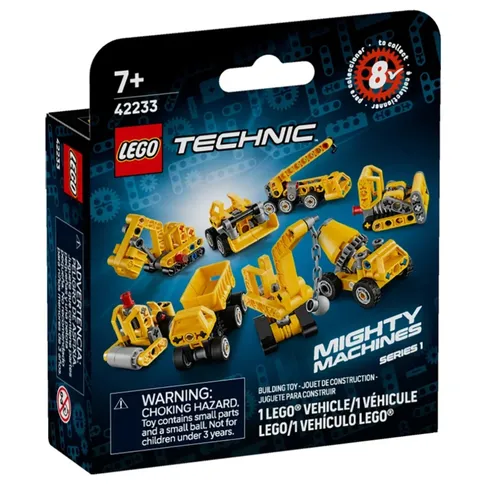 2026 LEGO 42233  Technic Mighty Machines Series 1 # 1 ROAD ROLLER New NEAR MINT