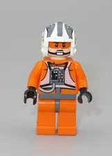LEGO Star Wars Zev Senesca pilot minifigure 8083 8089 Hoth Wampa Cave