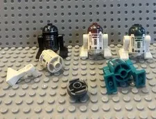 LEGO Star Wars Astromech Droid Lot w/ Mixed Parts