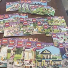 28 LEGO Friends Manual Only Lot 41037 41007 41095 41058 41033 41056 41002 +++
