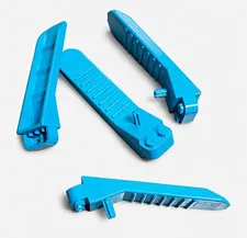 LEGO Brick Separator Tool Lot - Blue Plastic Brick Separator (4 Pieces)