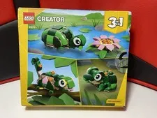1. LEGO Creator 31377 Turtle 3‑in‑1 with Water Lily Flower – NEW SEALED