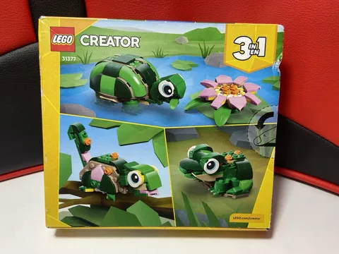 1. LEGO Creator 31377 Turtle 3‑in‑1 with Water Lily Flower – NEW SEALED