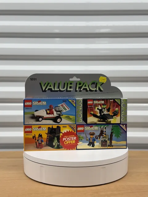 NEW SEALED LEGO 1891-1 Four Set Value Pack - RETIRED Promotional Value Packs