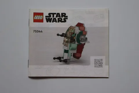 LEGO® Star Wars™ 75344 Boba Fett's Starship™ Microfighter Instruction Manual Onl