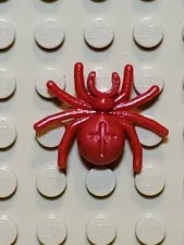 LEGO Spider Red Round Abdomen w/ Clip Land Animal Harry Potter Spider-Man Chima