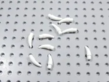 LEGO Lot of 10 White Small Barbs Horns Weapon Minifig BL