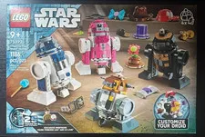LEGO STAR WARS 75392 Creative Play Droid Builder from 2024 (Sealed)