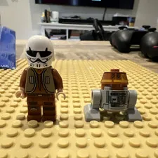 LEGO Star Wars Ezra Bridger and Chopper