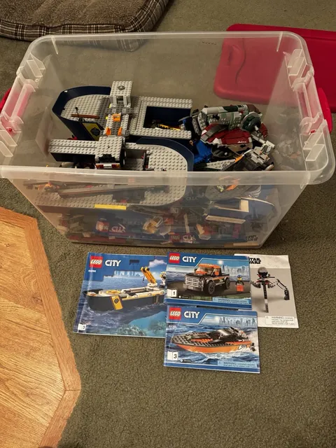 Bulk Mixed LEGO Bricks Lot
