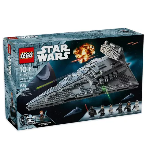 LEGO 75394 Imperial Star Destroyer w/ Darth Vader & 6 Minifigs $20 shipping NISB