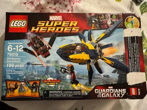 LEGO Marvel: Starblaster Showdown (76019) Incomplete.  As Is.