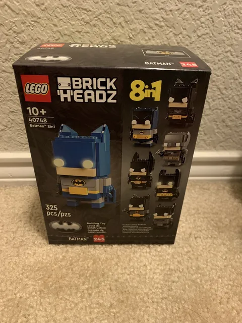 LEGO BrickHeadz 40748 Batman 8in1 New! Sealed! 