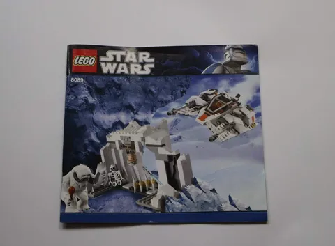 LEGO® Star Wars™ 8089 Hoth™ Wampa Cave Instruction Manual Only!