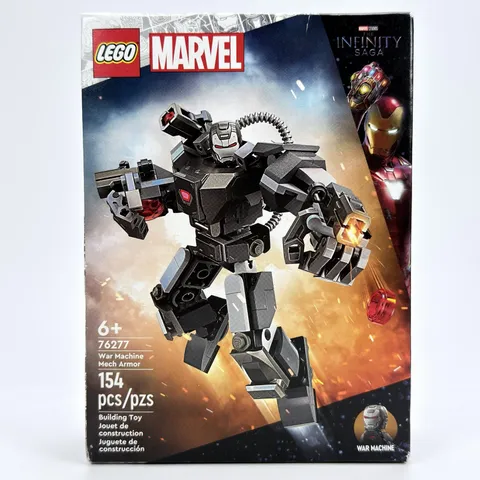 Lego Marvel War Machine Mech Armor 76277 Infinity Saga 154 Pieces Sealed