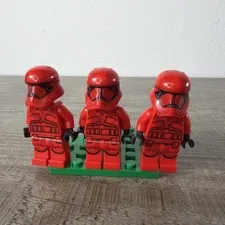 LEGO Star Wars Lot of (3) Sith Trooper Minifigure SW1065 -