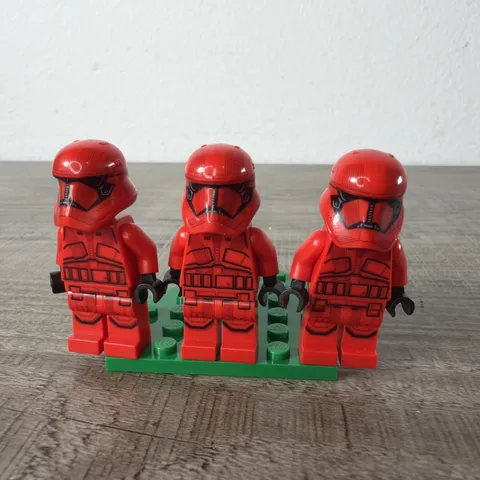 LEGO Star Wars Lot of (3) Sith Trooper Minifigure SW1065 -