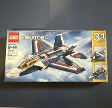 LEGO Creator Blue Power Jet 31039 3-in-1 Complete Set 608 pcs w/ Box Age 9-14