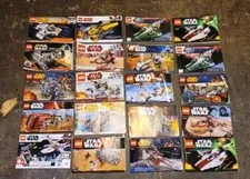 Lego Star Wars Instruction Manuals Only  Lot Of 20 As Shown Mix