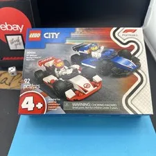 LEGO CITY: F1 Williams Racing & Haas F1 Race Cars (60464)