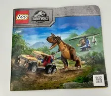 Lego Jurassic World 76941 Instructional Manual Only 2021