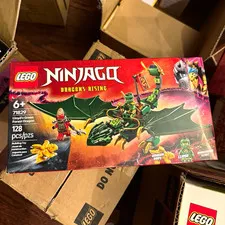 LEGO NINJAGO Dragons Rising 71829 Lloyd’s Green Forest Dragon 128 pcs 6+