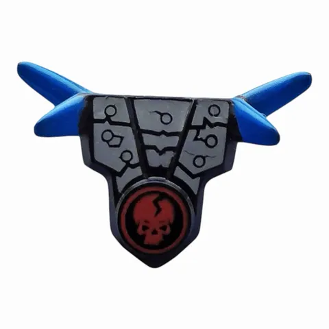 LEGO Black Minifigure Armor Breastplate with Shoulder Spikes