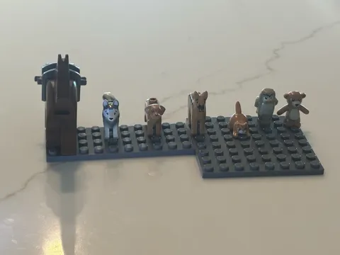 Authentic Lego Animal/Pet Mini-figures, In Pristine Condition
