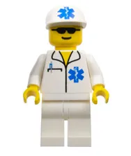 LEGO Town Minifigure Doctor doc010 6666 3350