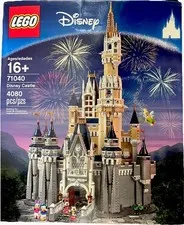 LEGO Disney 71040 Disney Castle 4080pc Disney Parks Set w/ Box Brick Separator