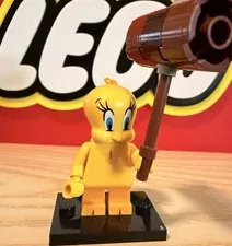 Lego Looney Tunes Tweety Bird Minifigure With Accessory