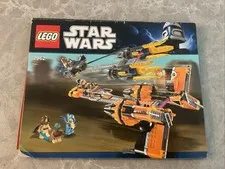 Lego 7962 Anakin Skywalker and Sebulba's Podracers Star Wars Instructions ONLY