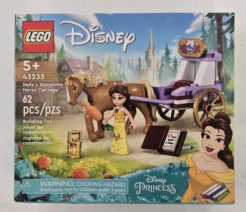 Lego Disney Princess Bell Horse Carriage 43233 Building Kit 62 Pcs New
