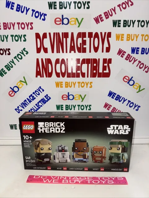 Lego Brickheadz Star Wars 40623 Battle of Endor Heroes (NEW / SEALED) 🔥