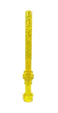 Official Lego Unreleased Color Monochrome Trans Yellow Glitter Lightsaber