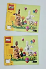 LEGO 40523 Seasonal Easter Rabbits Display Instructions Booklet Manual Only 2022