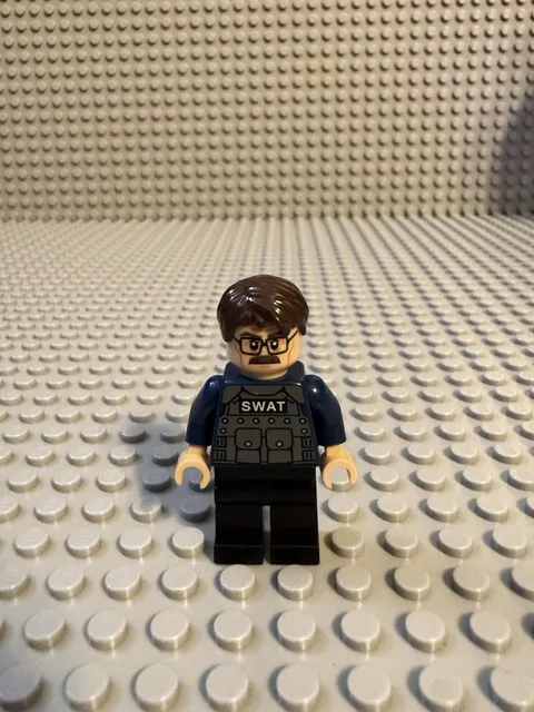 LEGO Commissioner James Gordon SWAT Minifigure Sh0063 From Set 76001