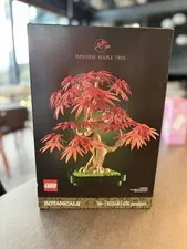 LEGO Botanicals Japanese Red Maple Bonsai Tree Set 10348