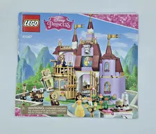 Lego Disney Princess Belle's Castle 41067 Instructions Manual Booklet Only