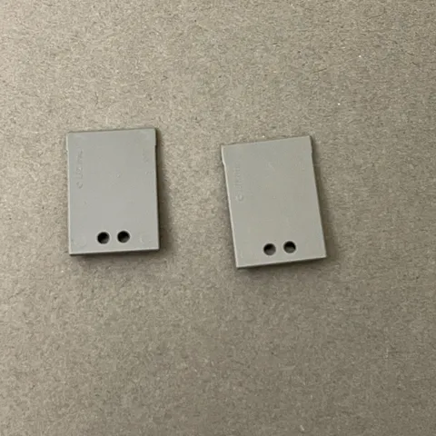 Lego 4533 Dark Gray Replacement Parts Pieces Lot of 2