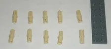 LEGO NEW Axle to Pin Connector Tan (10x) 4666579 Brick 6562