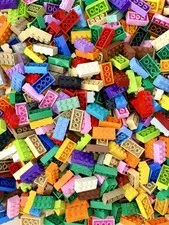 Lego 2x4 250 pc Assorted Brick Lot Part 3001