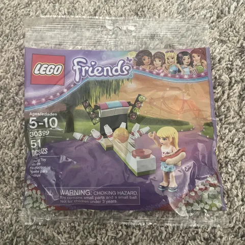 LEGO Friends: Amusement Park Bowling Polybag Set (30399) - Brand New