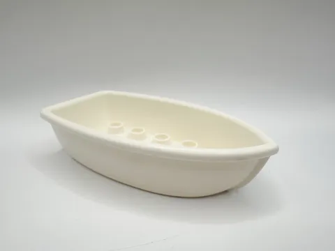 Lego Duplo Vehicle Small White Boat Dinghy
