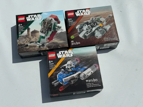 New! Genuine LEGO "Star Wars Bundle" Includes Sets 75344, 75363, 75391 Cap. Rex
