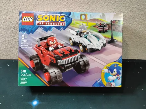 LEGO Sonic the Hedgehog 77118 Silvers Car vs Knuckles Monster Truck New Sealed
