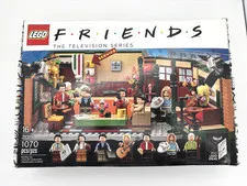 LEGO Friends 21319 Central Perk COMPLETE 7 Minifigures Box Manual Retired