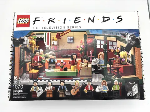 LEGO Friends 21319 Central Perk COMPLETE 7 Minifigures Box Manual Retired