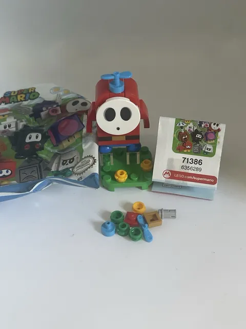 Lego 71386 Minifigure Super Mario Series 2 Fly Shy Guy New Loose