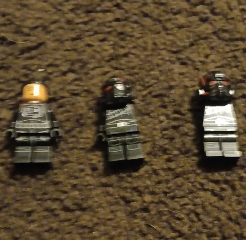 LEGO Star Wars Iden Versio And 2 Inferno Troopers No Cracks Missing Limbs Good